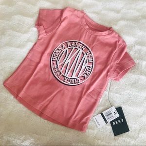 Little girls DKNY tee
